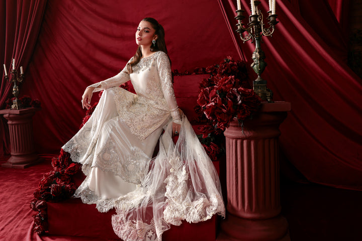 Musferah Saad - Asteria Sharara For Women - 4 piece