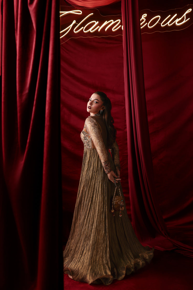 Musferah Saad - Ethereal Light Suit For Women - 3 piece