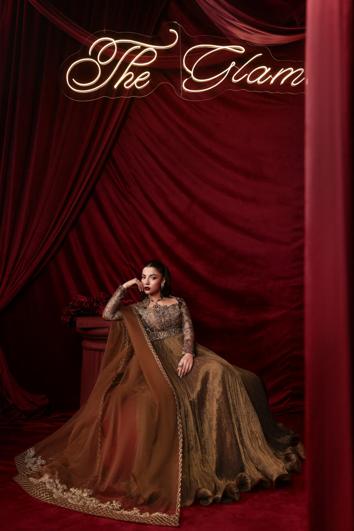 Musferah Saad - Ethereal Light Suit For Women - 3 piece