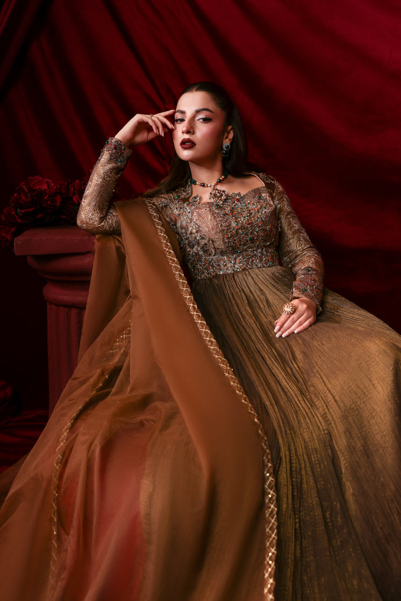 Musferah Saad - Ethereal Light Suit For Women - 3 piece