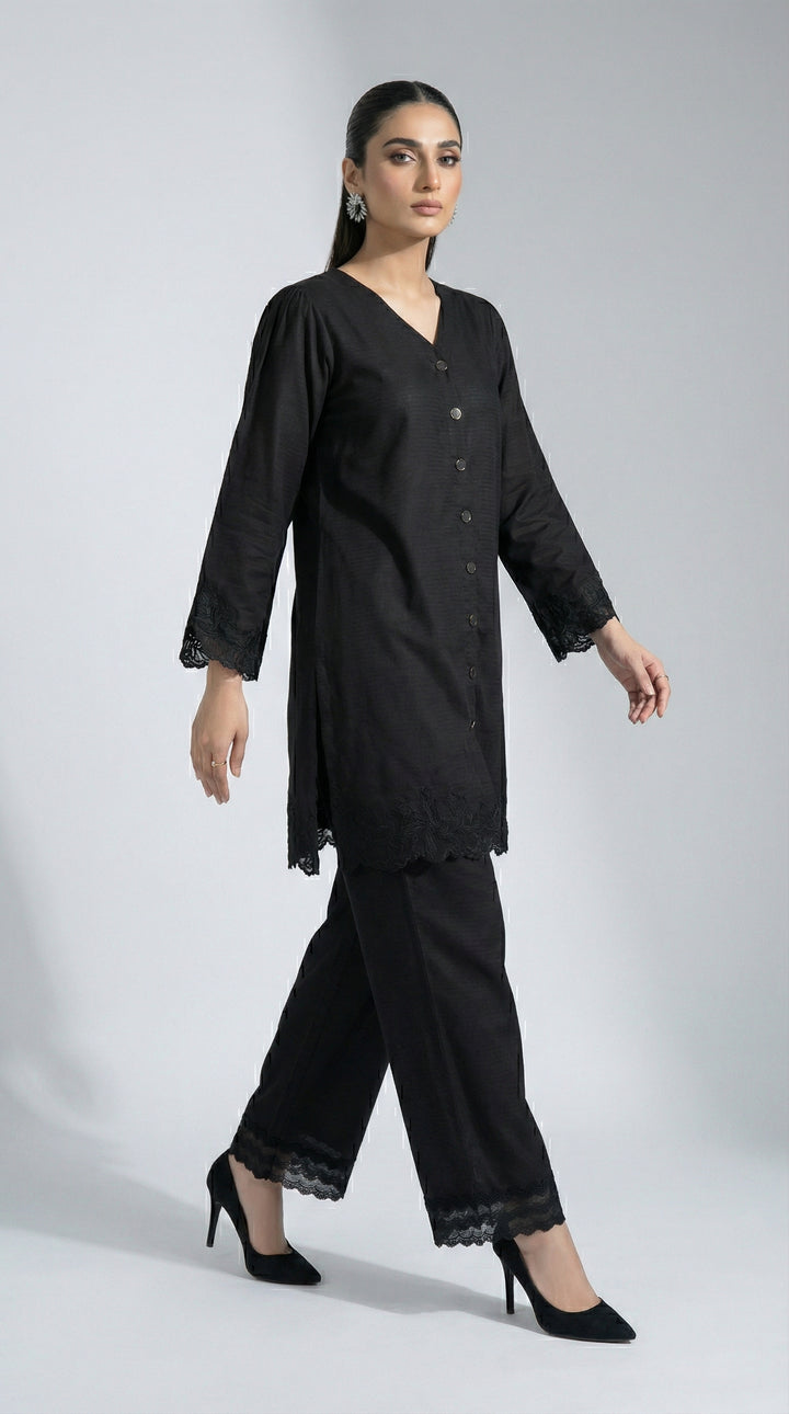 Reema Ahsan - Yaila Lawn
Farshi Suit For Women - Black - 3 Piece - Studio by TCS
