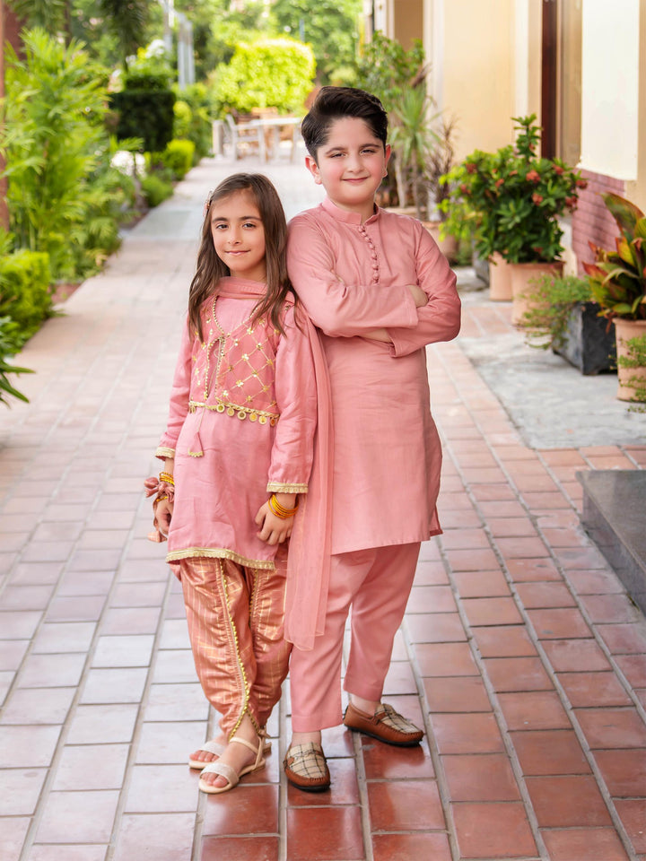 Kidoz Kloset - Vanilla Ice Kurta Pajama For Boy