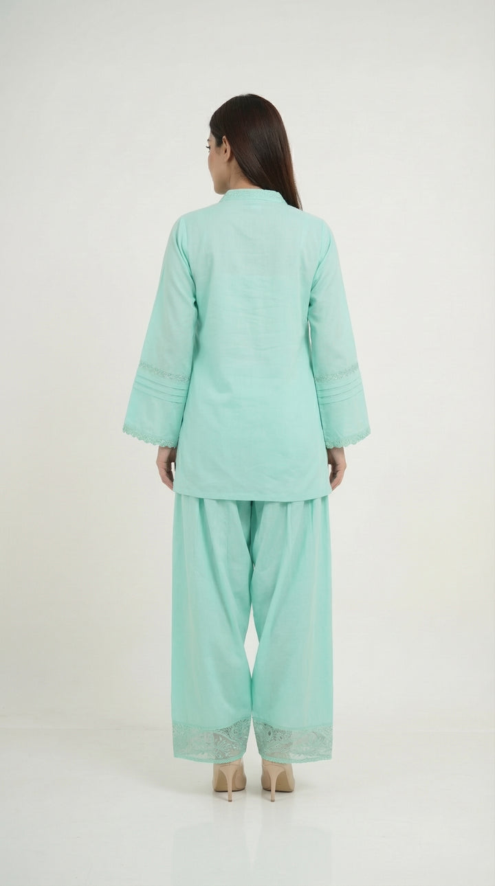 Reema Ahsan - Zira Lawn Suit For Women - Sea Green - 2 Piece - Studio by TCS