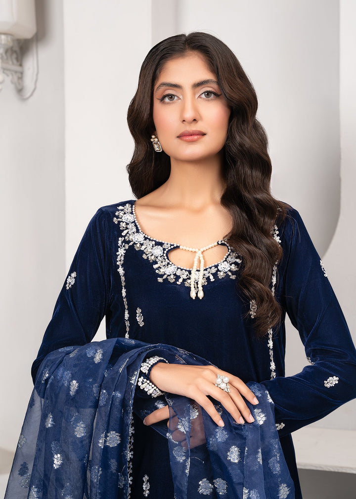 Laleen Sagar 3 Piece Suit Blue