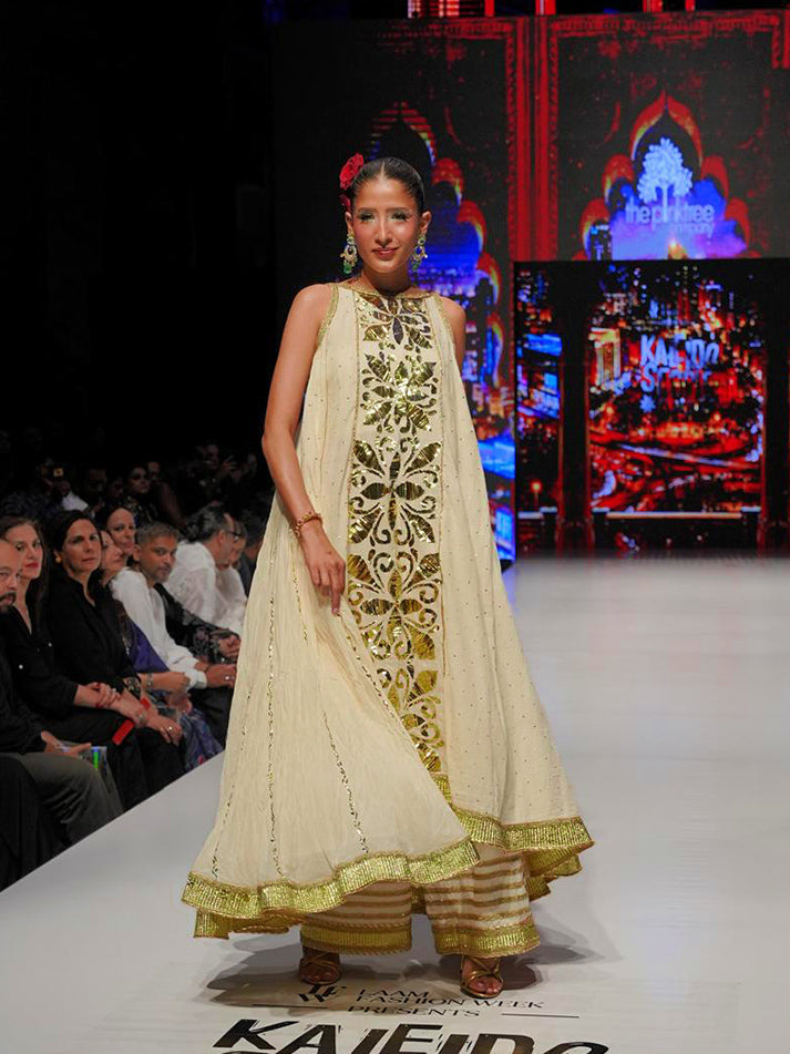 Pinktree ZAR-DOZ Pishwas Ivory 2 Piece