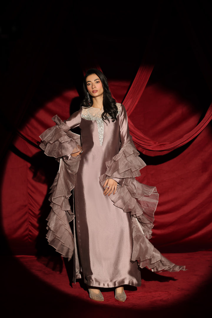 Musferah Saad - Ashé Rosé Suit For Women - 3 piece