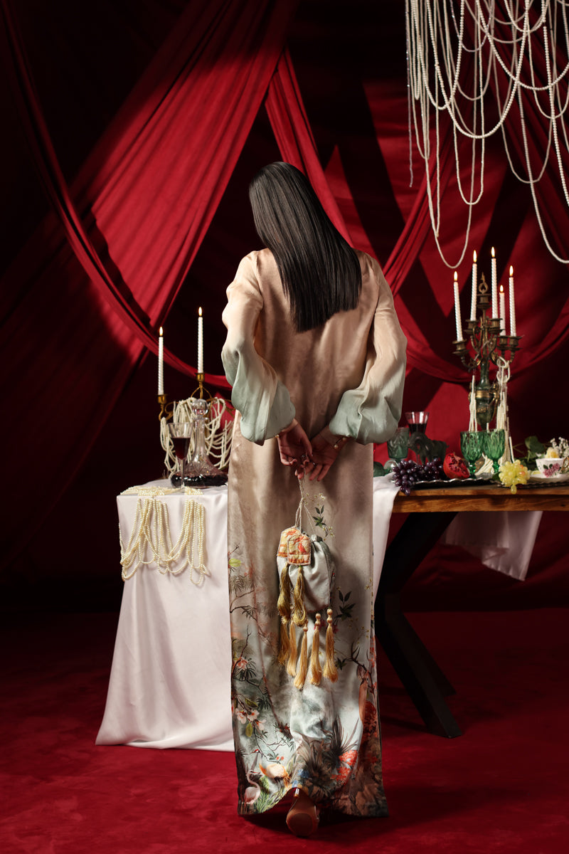 Musferah Saad - Ombre Grace Kaftaan For Women - 2 piece