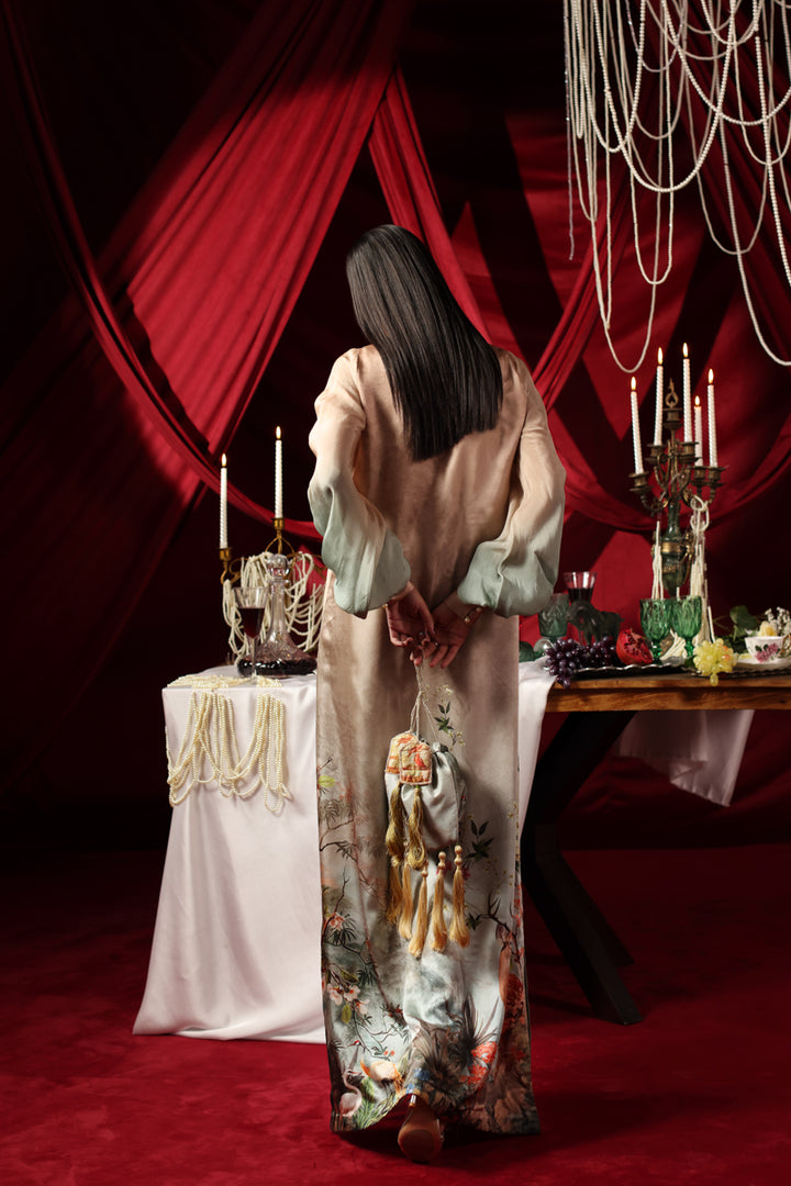 Musferah Saad - Ombre Grace Kaftaan For Women - 2 piece