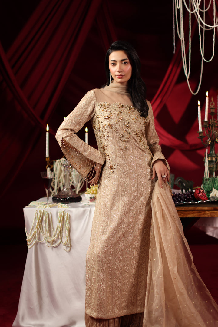 Musferah Saad - Royal Aura Suit For Women - 3 piece