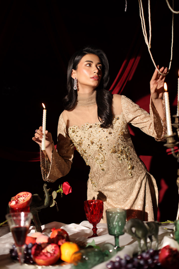 Musferah Saad - Royal Aura Suit For Women - 3 piece