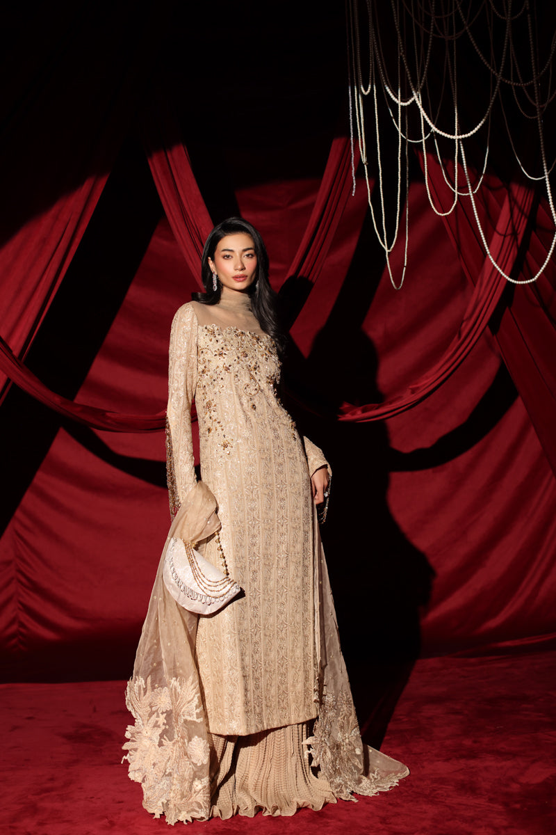 Musferah Saad - Royal Aura Suit For Women - 3 piece