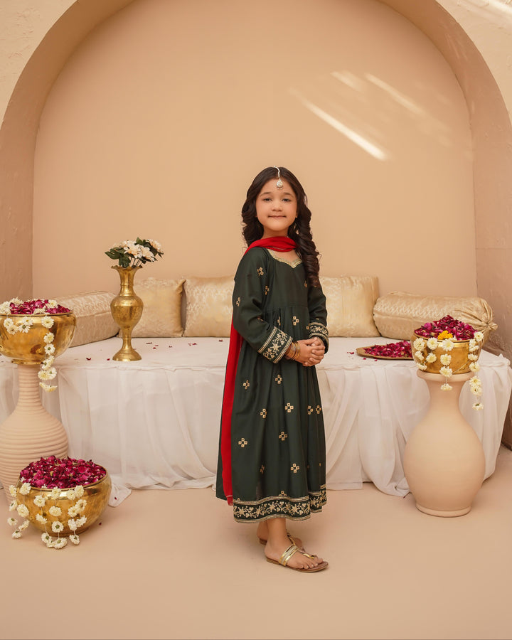 Kidoz Kloset - Emarald Aura Frock For Girl