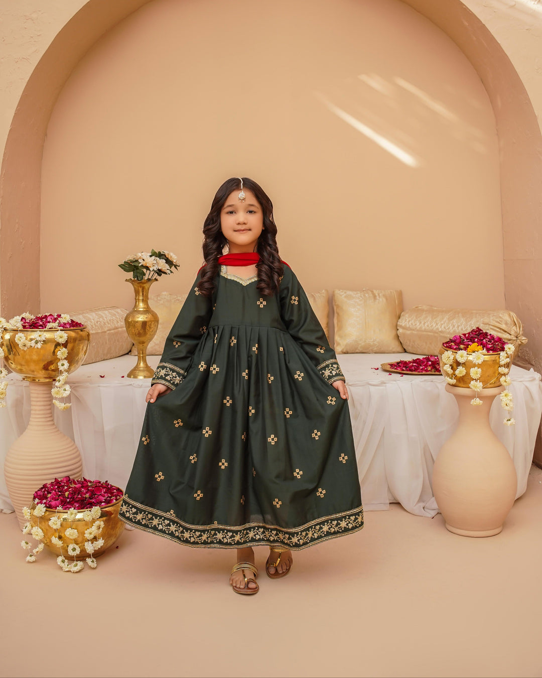 Kidoz Kloset - Emarald Aura Frock For Girl