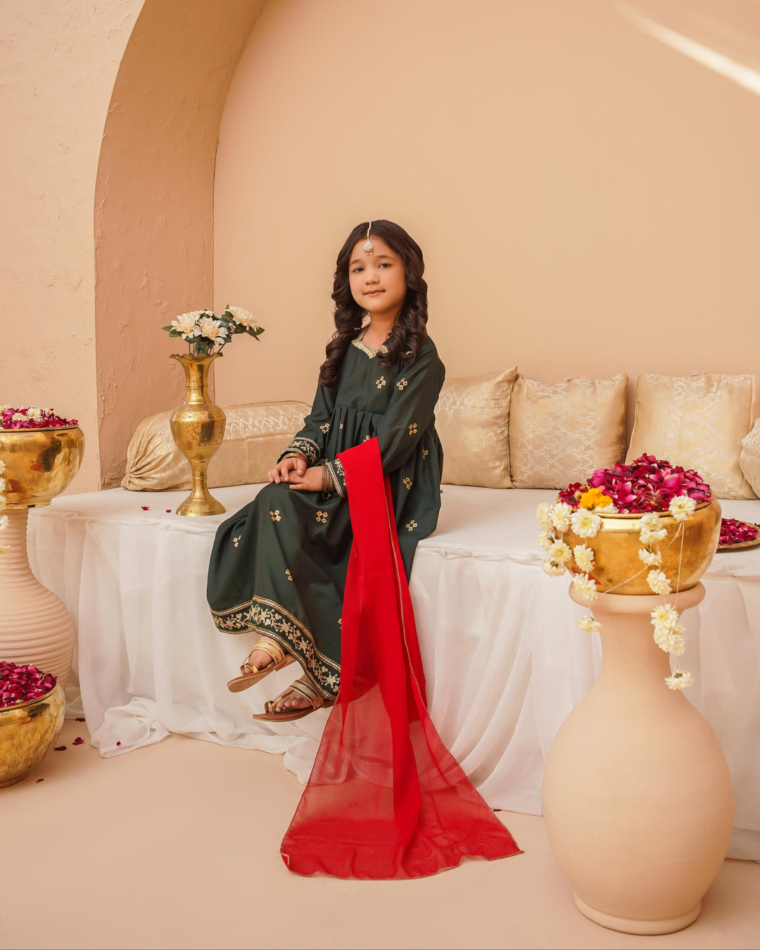 Kidoz Kloset - Emarald Aura Frock For Girl