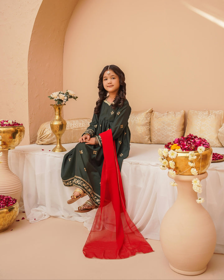 Kidoz Kloset - Emarald Aura Frock For Girl