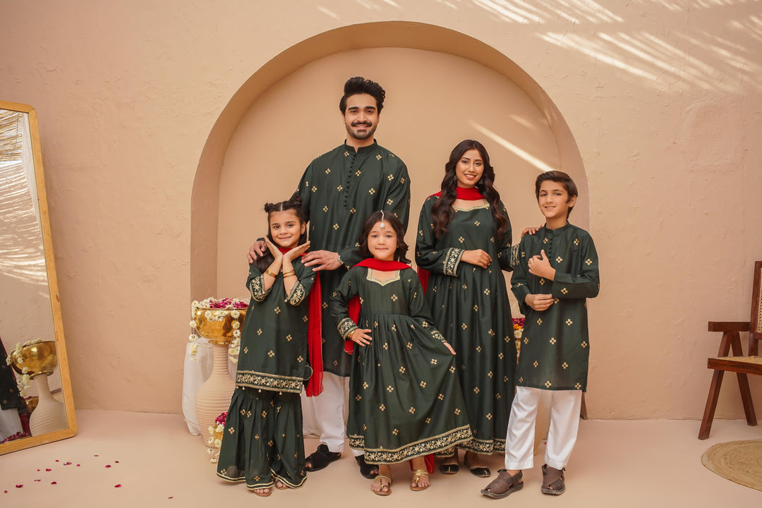 Kidoz Kloset - Emarald Aura Gharara For Girl