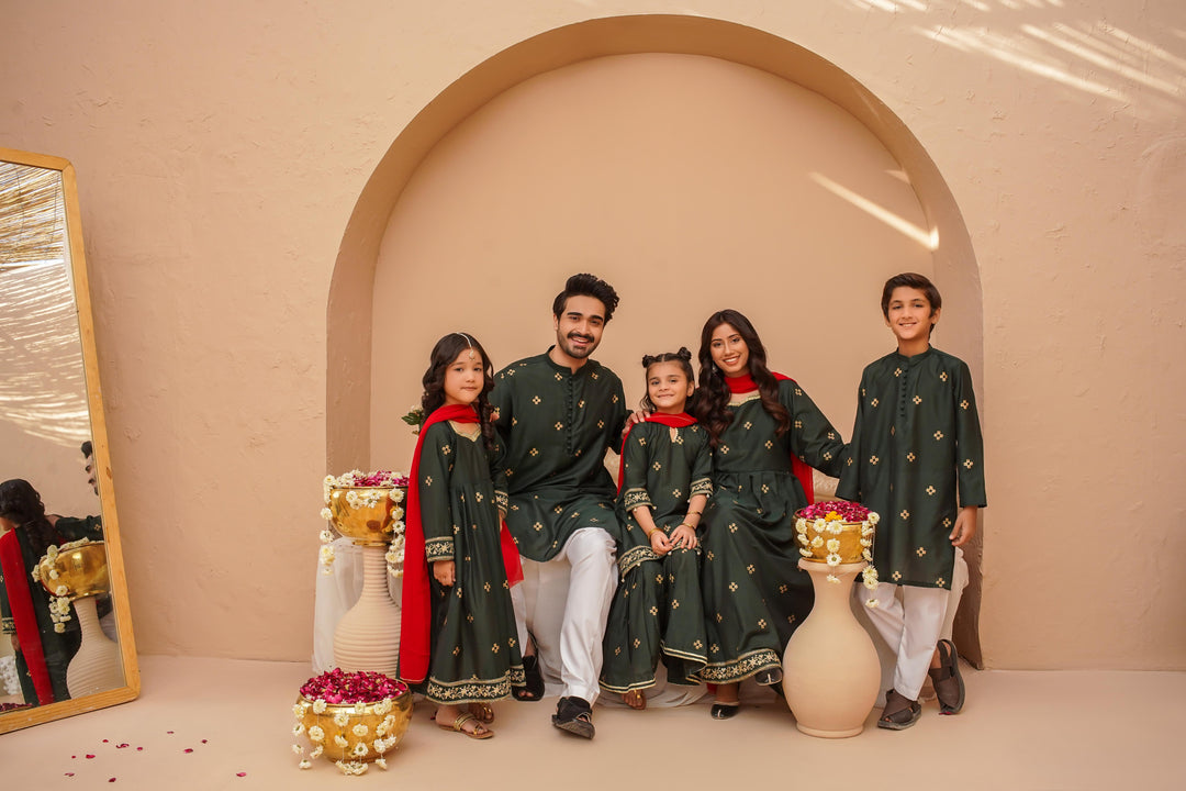 Kidoz Kloset - Emarald Aura Gharara For Girl