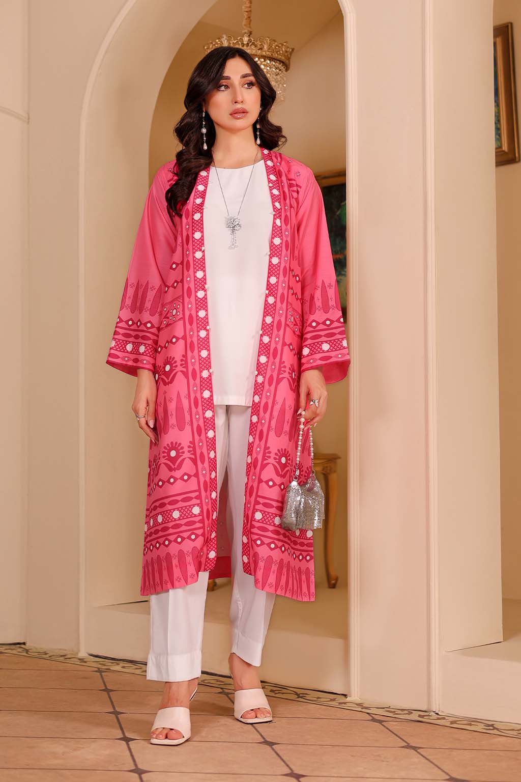 Adwears - Aster Shrug - Pink - 3 Piece