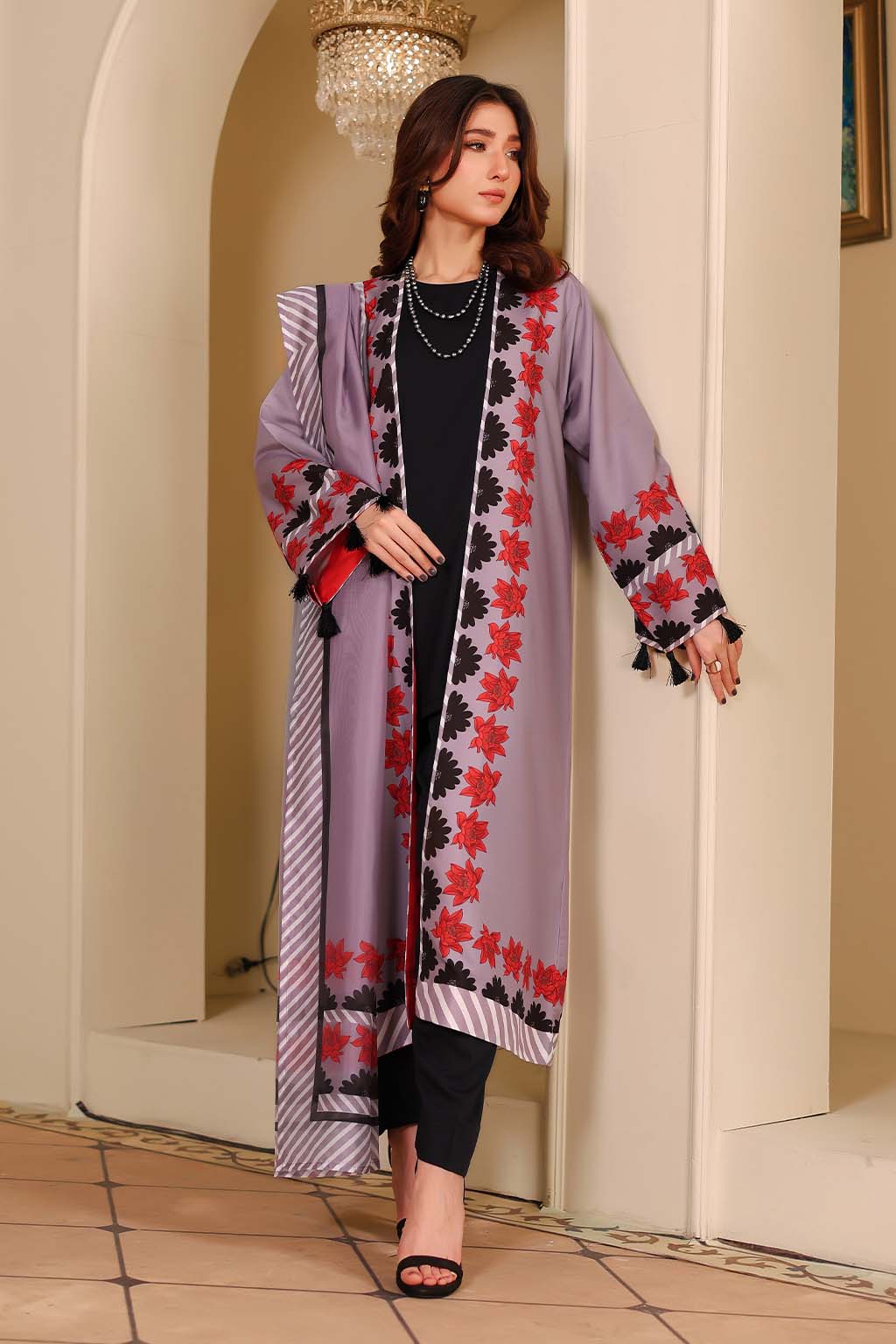Adwears - Violet Shrug - Cambric - 3 Piece