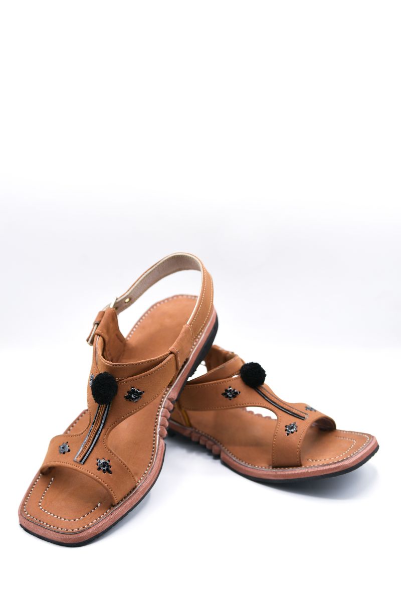 AlifYay Men Karachi Brown  Peshawri Chappal  AY FW15