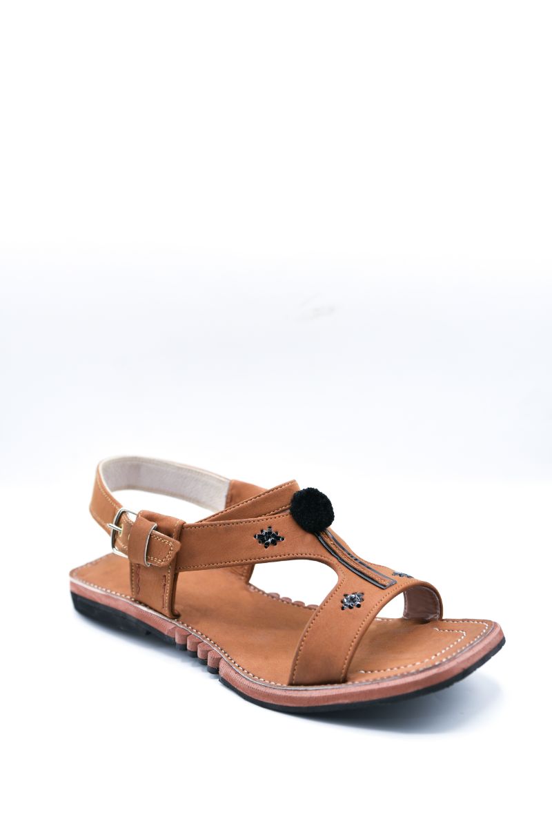 AlifYay Men Karachi Brown  Peshawri Chappal  AY FW15