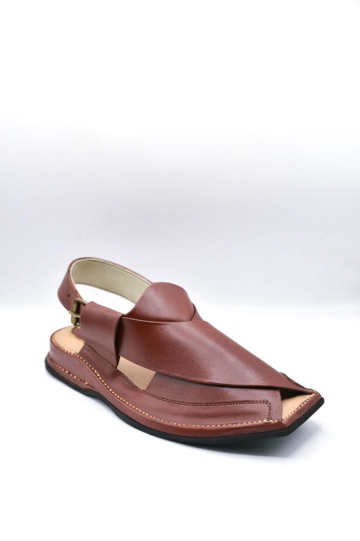 AlifYay Men Peshawar Zalmi Brown Peshawri Chappal  AY FW 19