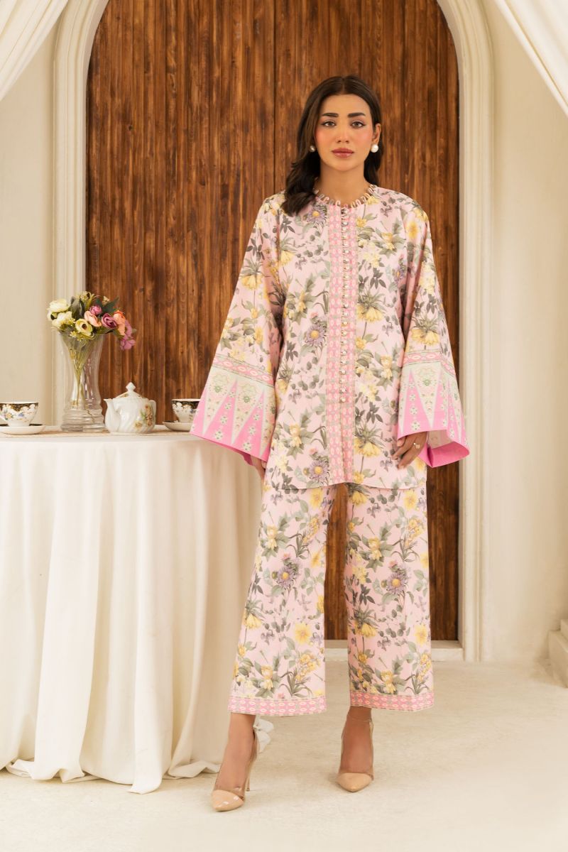 Allure by IH - BLOOM Lawn Silk Suit For Women - Multi Color - 2 Piece
