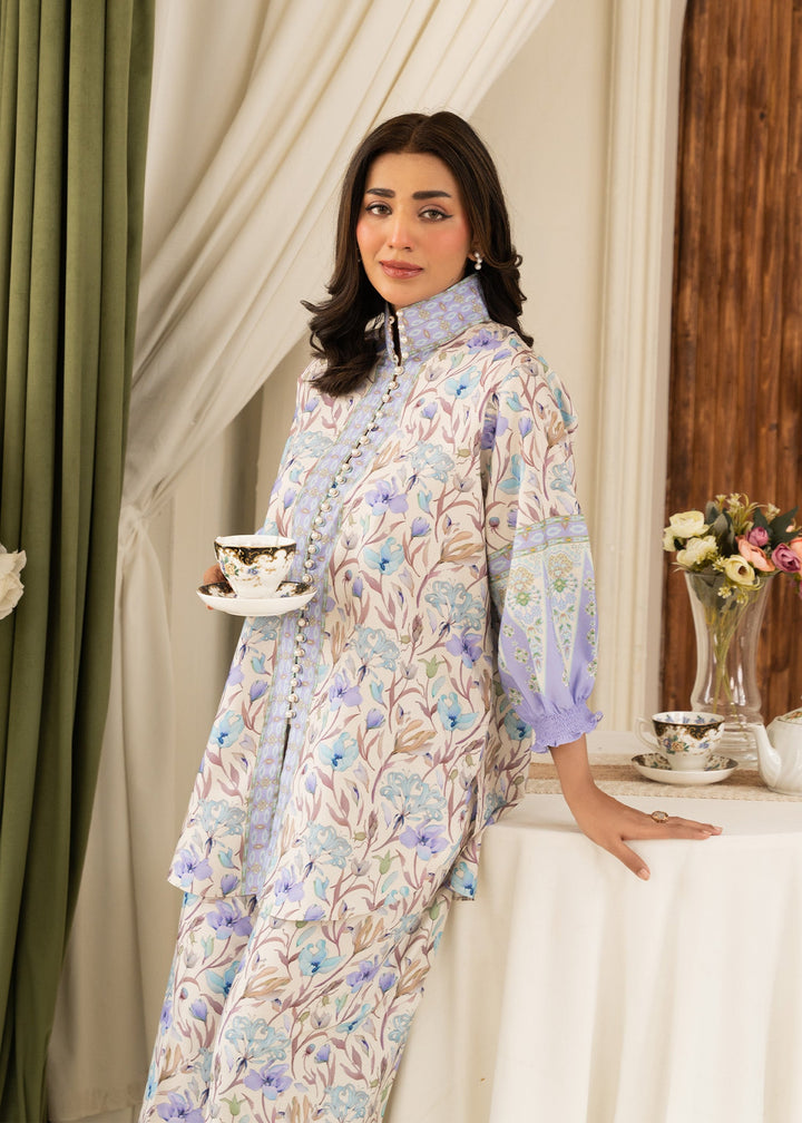 Allure by IH - VIOLET Lawn Silk Suit For Women - Multi Color - 2 Piece