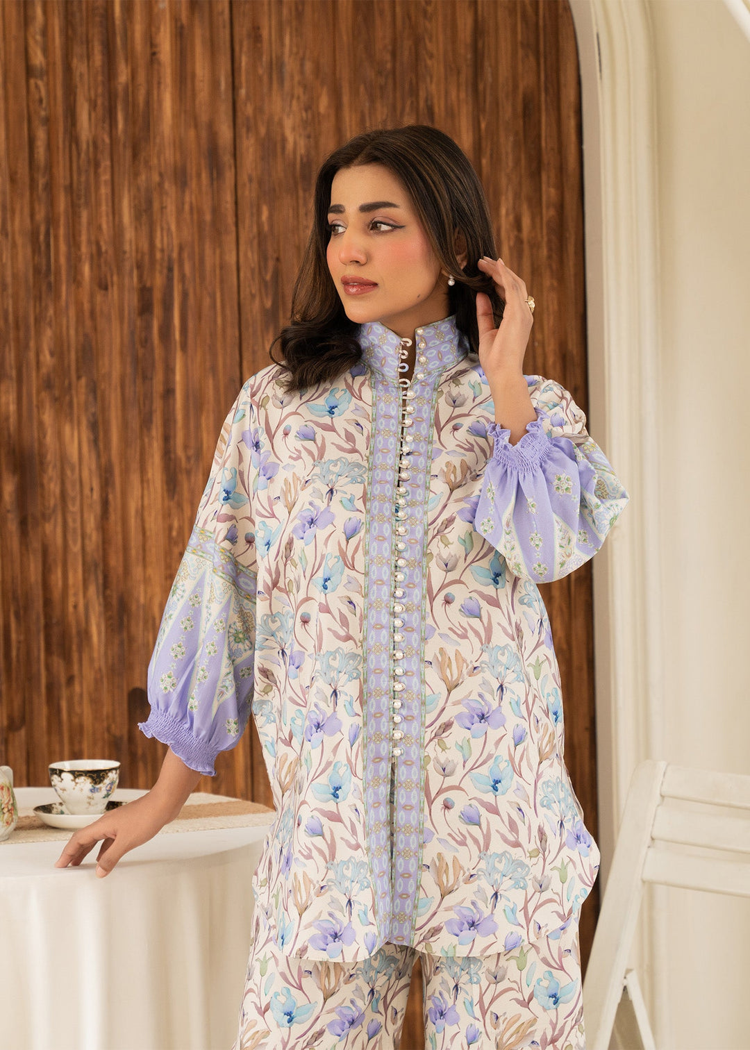 Allure by IH - VIOLET Lawn Silk Suit For Women - Multi Color - 2 Piece