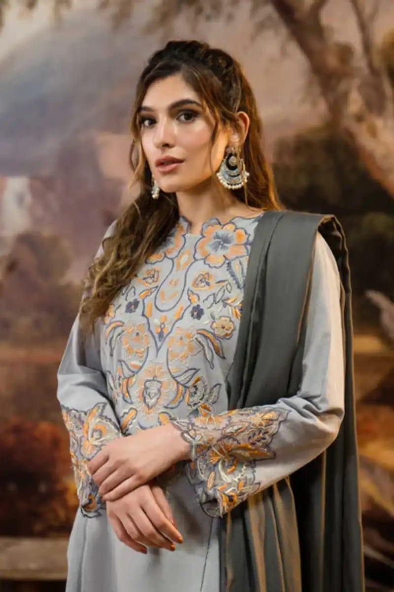 Natasha Kamal - Alora - grey - Rod Khaddar - 3 Piece - Studio by TCS