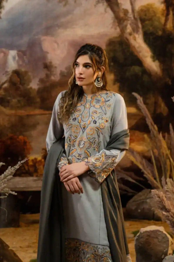 Natasha Kamal - Alora - grey - Rod Khaddar - 3 Piece - Studio by TCS