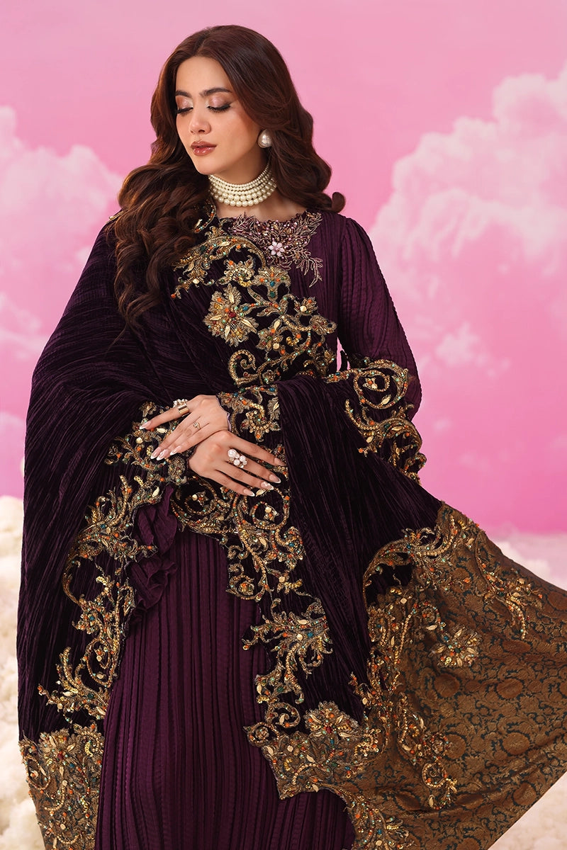 Musferah Saad - Amethyst Majesty - 3 Piece