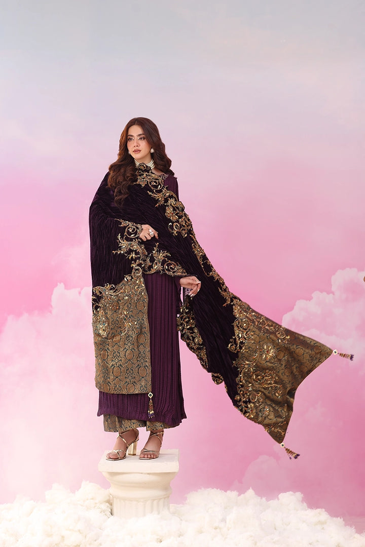 Musferah Saad - Amethyst Majesty - 3 Piece