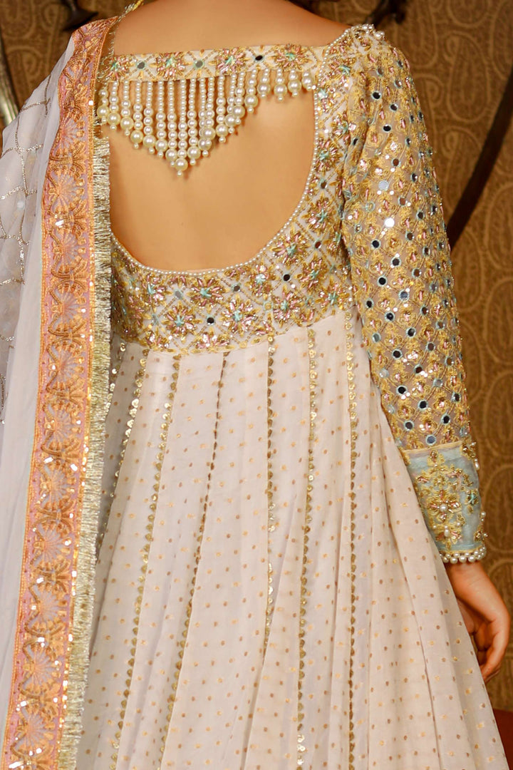 Arif Ashraf - Chandini - Off white - Chiffon - 2 Piece
