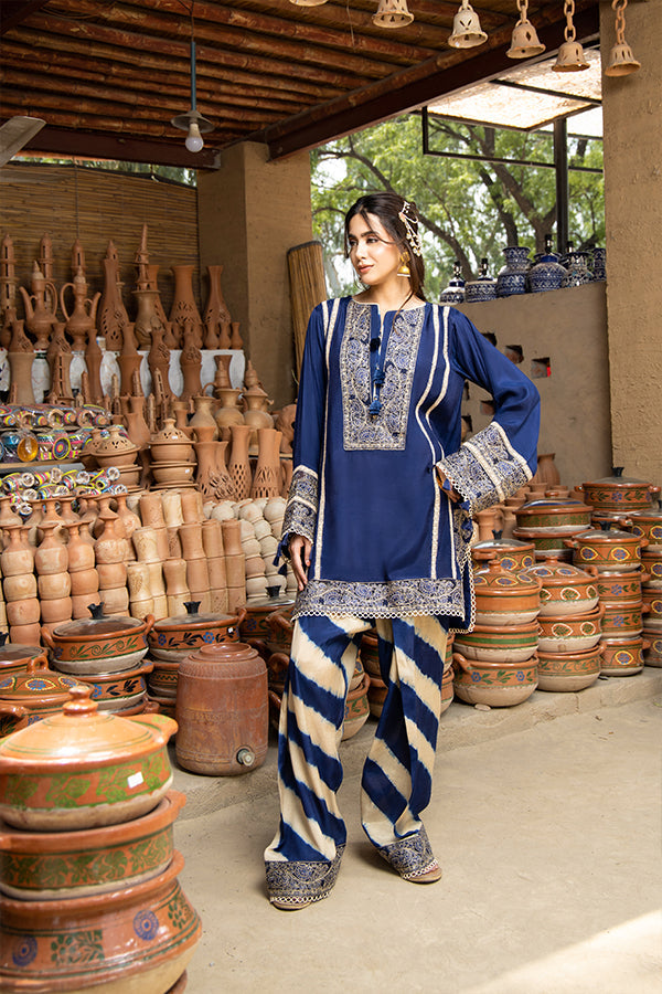 Arif Ashraf - Neel - viscose blend - 3 Piece