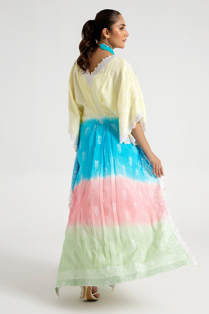Arif Ashraf - Sari - Multi - Viscose Blend and Raw Silk - 2 Piece