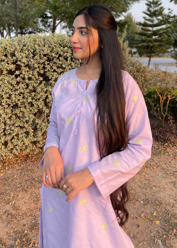 Modest - Suhana - Cotton - Light Purple - 2 Piece