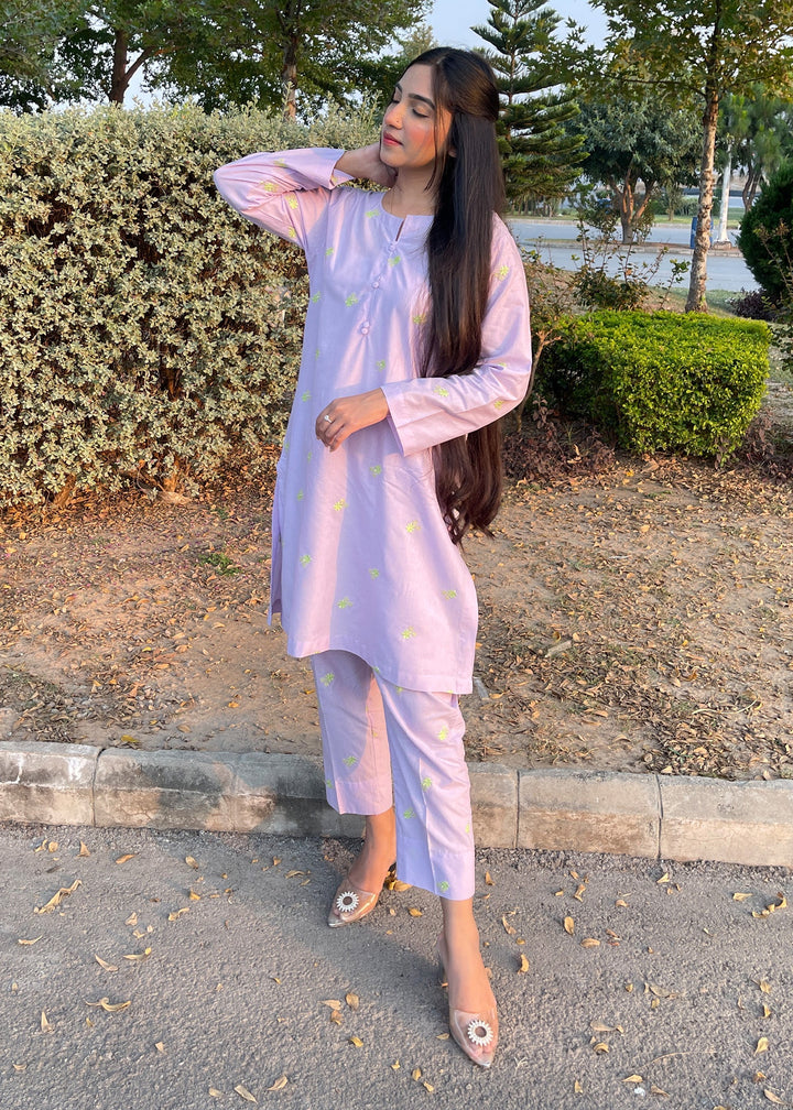 Modest - Suhana - Cotton - Light Purple - 2 Piece