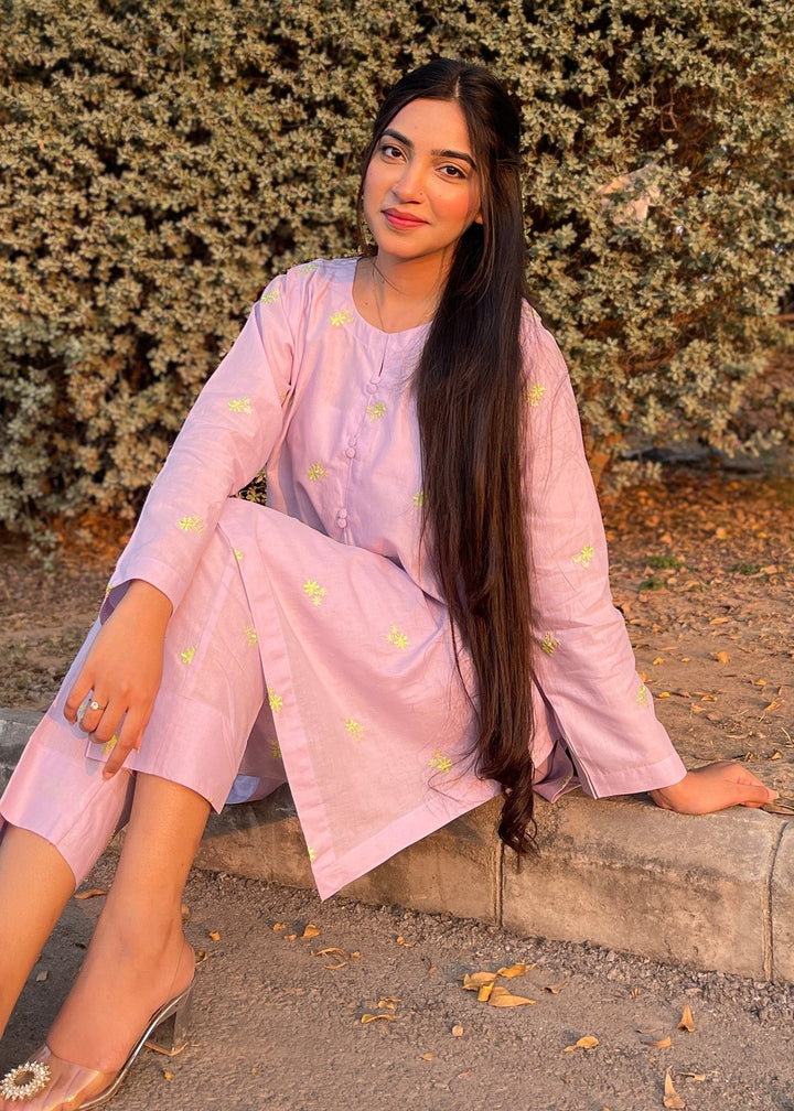 Modest - Suhana - Cotton - Light Purple - 2 Piece