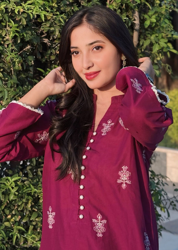 Modest - Myra - Cotton - Purple - 2 Piece