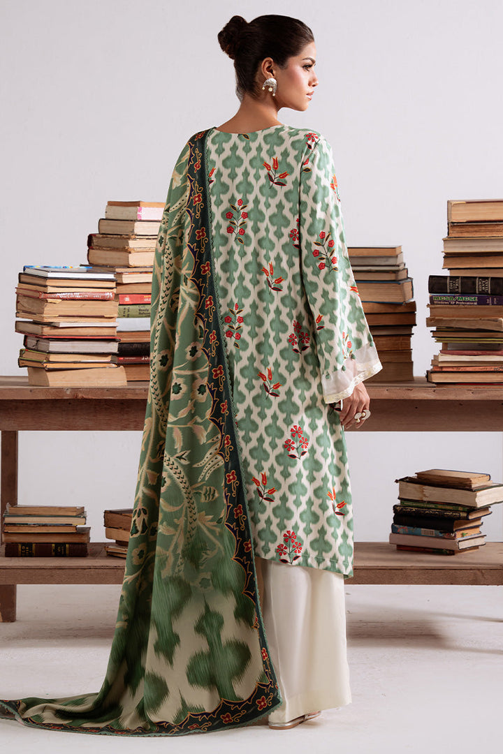 Cross Stitch - Tribal Haze - Marina Printed Suit - 3 Piece - Unstitch