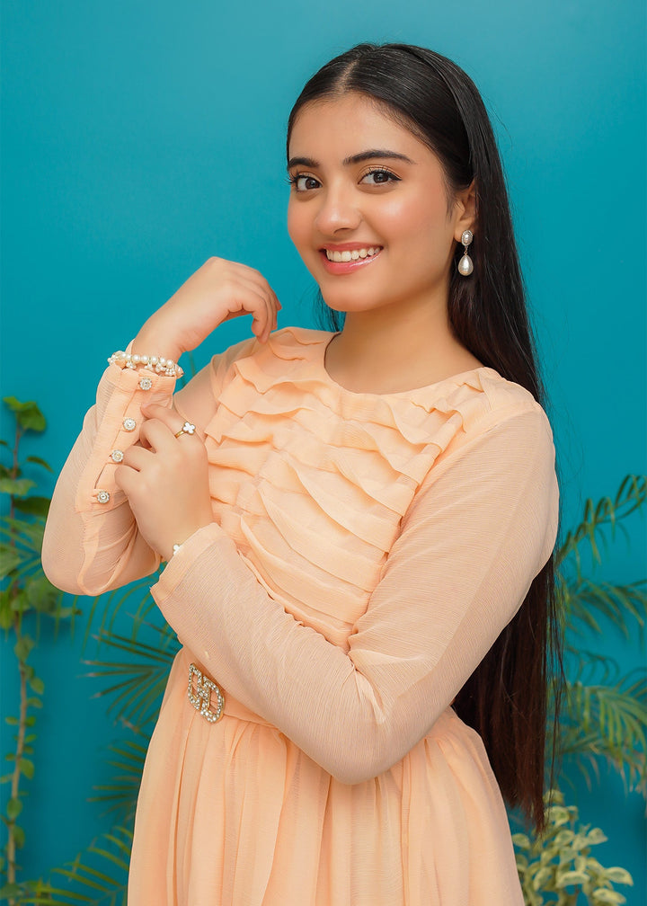 Modest - Selena - Chiffon - Peach - 1 Piece