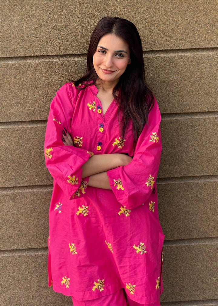 Modest - Aira - Cotton - Pink - 2 Piece