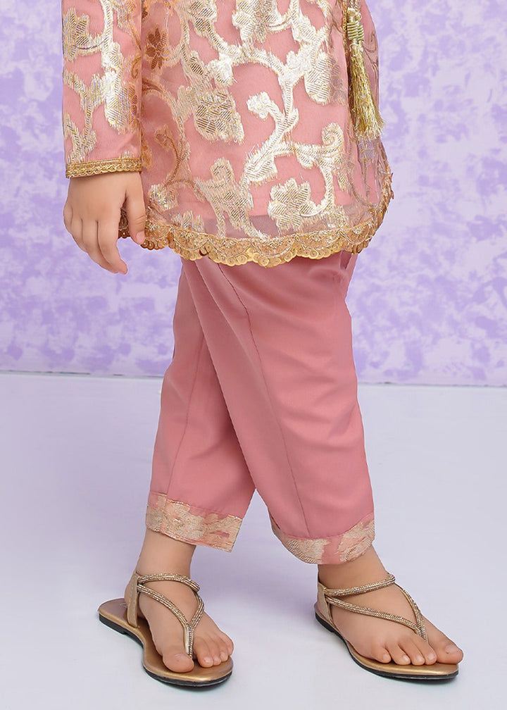 Modest - Hoor - Pink - Banarsi - 2 Piece