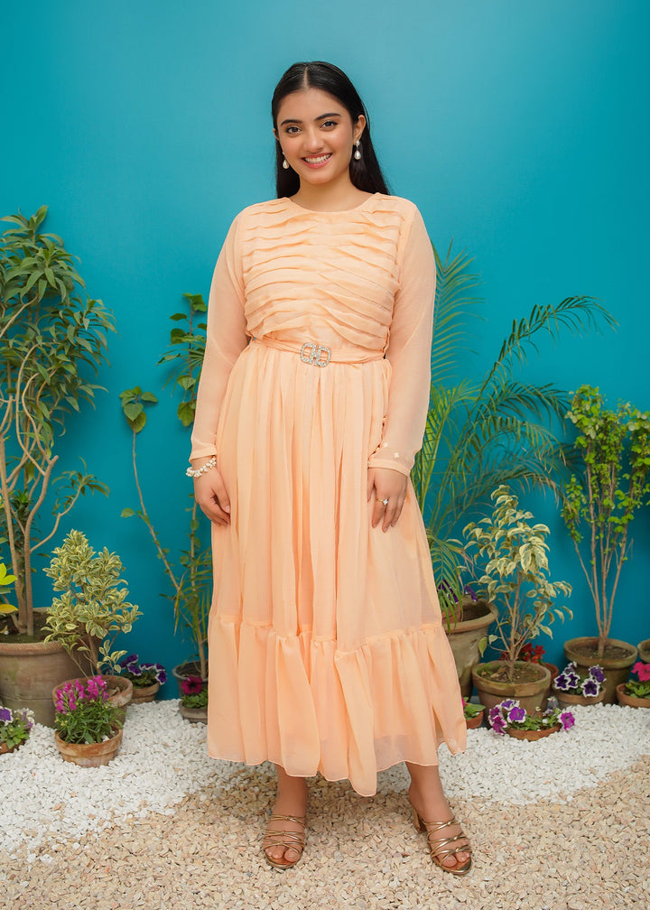 Modest - Selena - Chiffon - Peach - 1 Piece