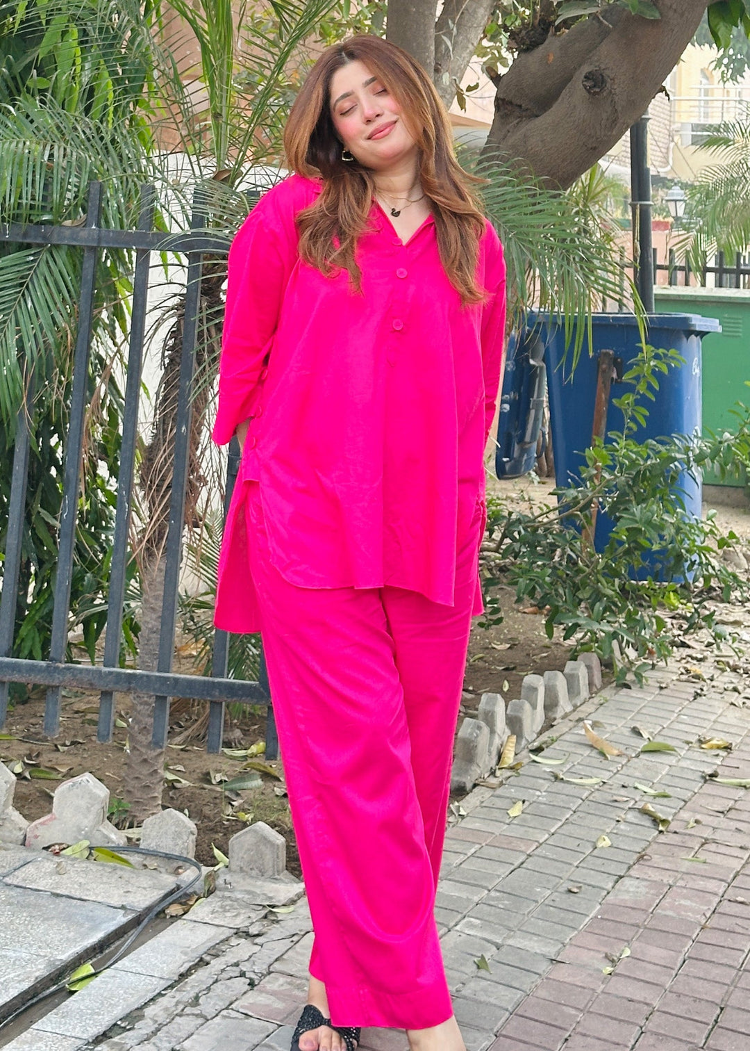 Modest - Limelight - Cotton - Pink - 2 Piece