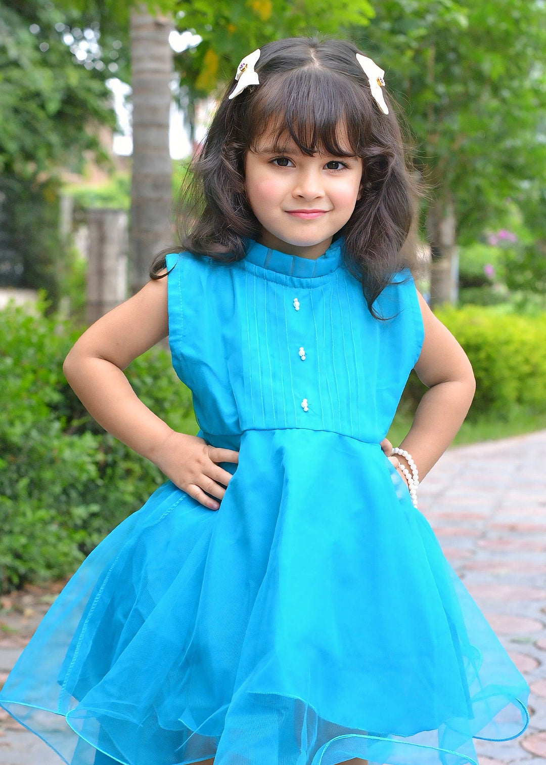 Modest - Frost - Net - 1 Piece Frock