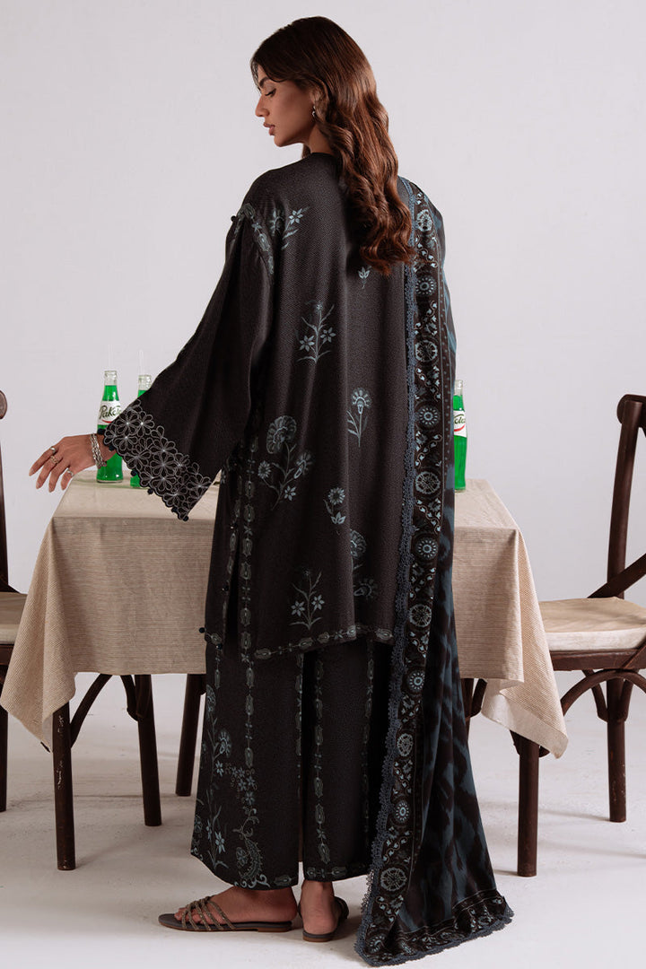 Cross Stitch - Shadow Teal - Marina Printed Suit - 3 Piece - Unstitch