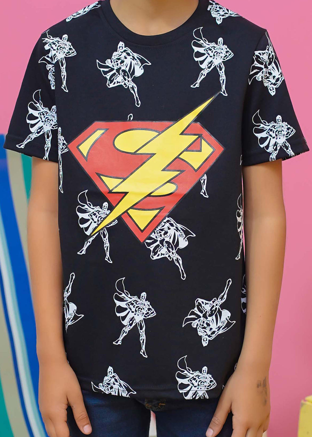 Modest - Superman Graphic Tee - Jersey - 1 Piece