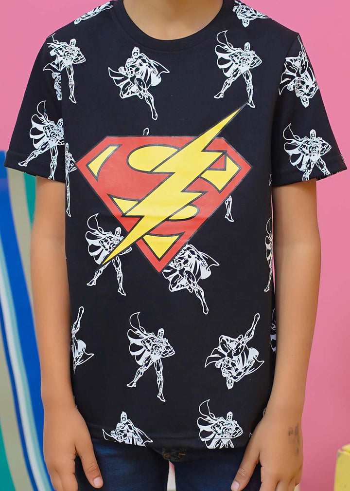 Modest - Superman Graphic Tee - Jersey - 1 Piece